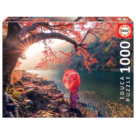Educa Sunrise In Katsuma River Jigsaw puzzle 1000 pc(s) Landscape