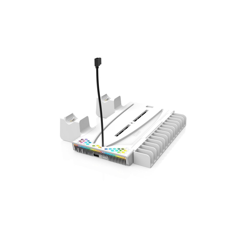 Oniverse Ps5 Nexus 5 Multifunction Stand For Ps5 - White