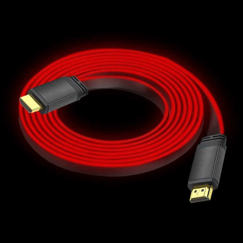 Oniverse HDMI LED cable 8K - Red (Multiplatform)