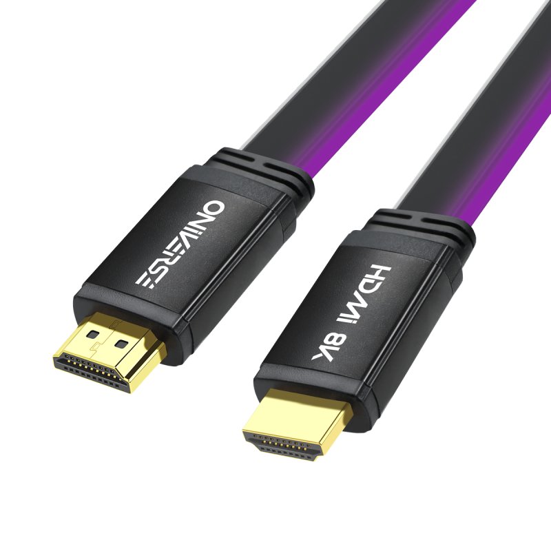 Oniverse Câble HDMI LED 8K 2m - Violet (Multiplateforme)