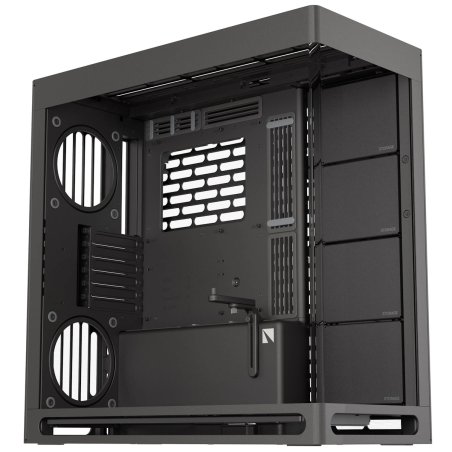 HAVN HS 420 PC-Gehäuse, Midi-Tower, E-ATX, Tempered Glass - schwarz