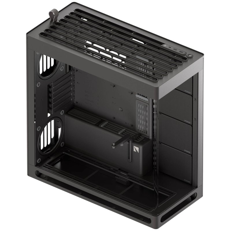 HAVN HS 420 PC-Gehäuse, Midi-Tower, E-ATX, Tempered Glass - schwarz