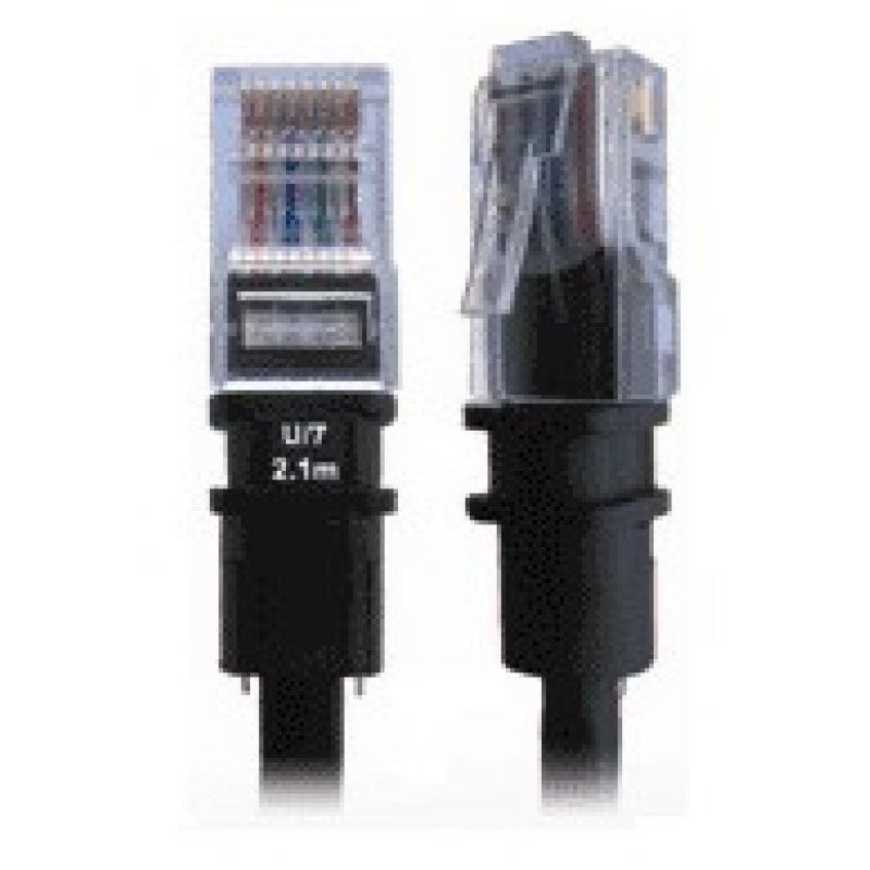 PatchSee Cat5e FTP 0.6m networking cable Black