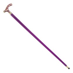 The Noble Collection NN4558 Cane Purple Metal, Wood