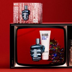 Diesel Only The Brave Eau De Toilette & Fragrance Gift Set for Men