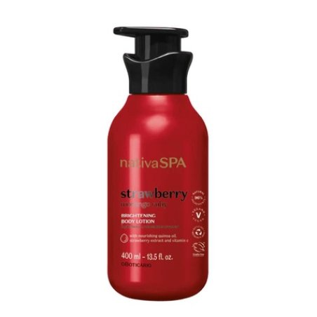 Boticario Nativa Spa Strawberry Ruby Moisturizing Lotion 400ml
