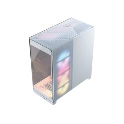 Corsair 4500X LX-R RGB Tempered Glass Mid-Tower, White Midi Tower Blanc