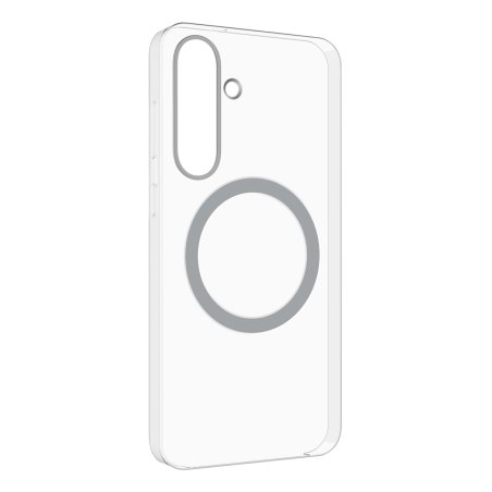 Samsung Coque transparente magnétique pour Galaxy S25 FE