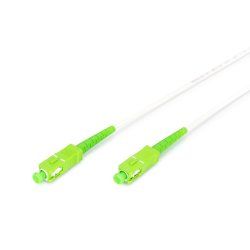 Digitus Câble de brassage armé de fibres optiques, simplex, monomode, SC/APC - SC/APC, 5 m