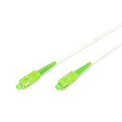 Digitus Fiber optic steel-armored patch cable, simplex, singlemode, SC/APC - SC/APC, 10 m