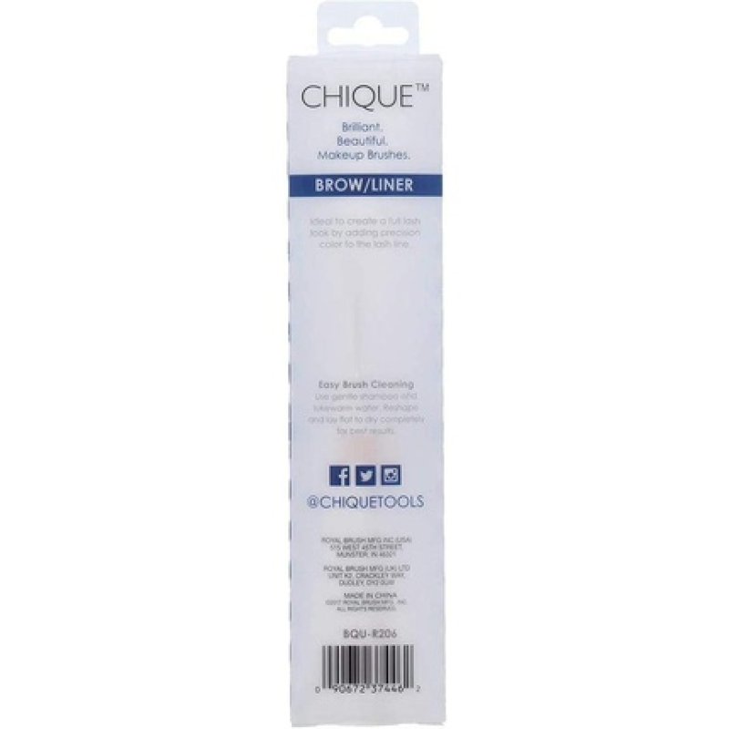 Royal & Langnickel Royal & Lang Chique Brow & Liner Brush Rose