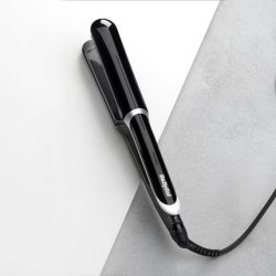 BaByliss Smooth Pro Wide Hair Straighteners with Ceramic Plates for Smooth Styling 35mm Wide Plates Fast Heat Up 5 Heat