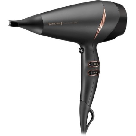 Remington Supercare Pro Ionic Hair Dryer 2200 with Diffuser and Slim Styling Concentrators AC7200 Black
