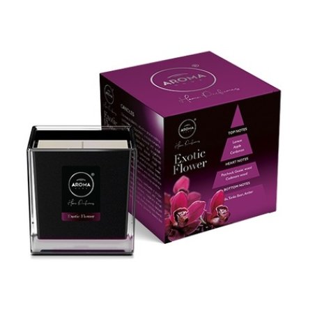 Aroma Home Exotic Flower Scented Candle 155g