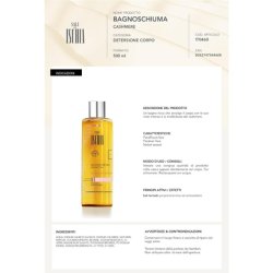 Ischia Salts Cashmere Shower Gel 500ml - Daily Use Body Cleansing