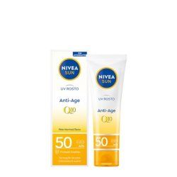 Nivea Sun Anti-Age Q10 Spf50 50ml - Sunscreen For Face