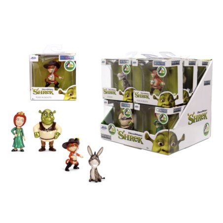 SHREK - Display de Figurines 6cm - 4 Modèles - 12pc - Wave 1