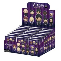 MERCREDI - Series 4 - 3D Foam Bag Clip (Display 24 Pcs)