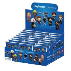 PLAYSTATION - Series 1 - 3D Foam Bag Clip (Display 24 Pcs)