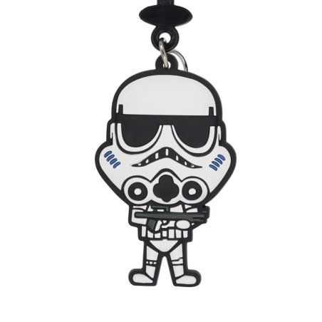 STAR WARS - Stormtrooper - Porte-clés Soft Touch