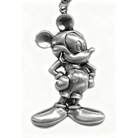 Disney - Porte-clés en étain de Mickey Mouse