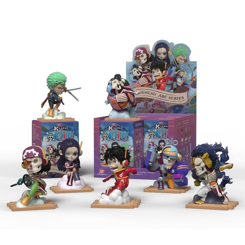 ONE PIECE - Egghead Arc Series Part 1 - XXRay (Display 6 Fig.)