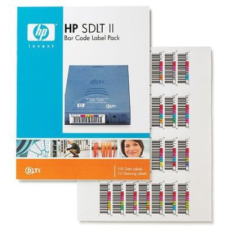 HPE Data Cart/SDLT II Bar Code Label pk
