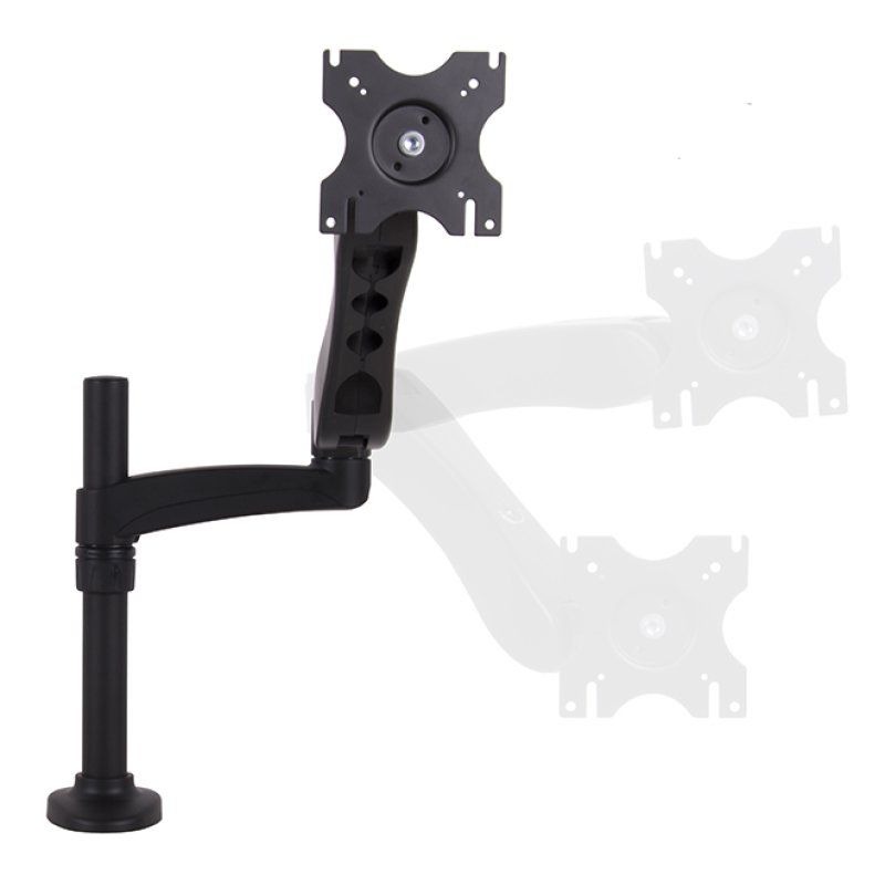 Full Motion Flat Screen Desk Mount with