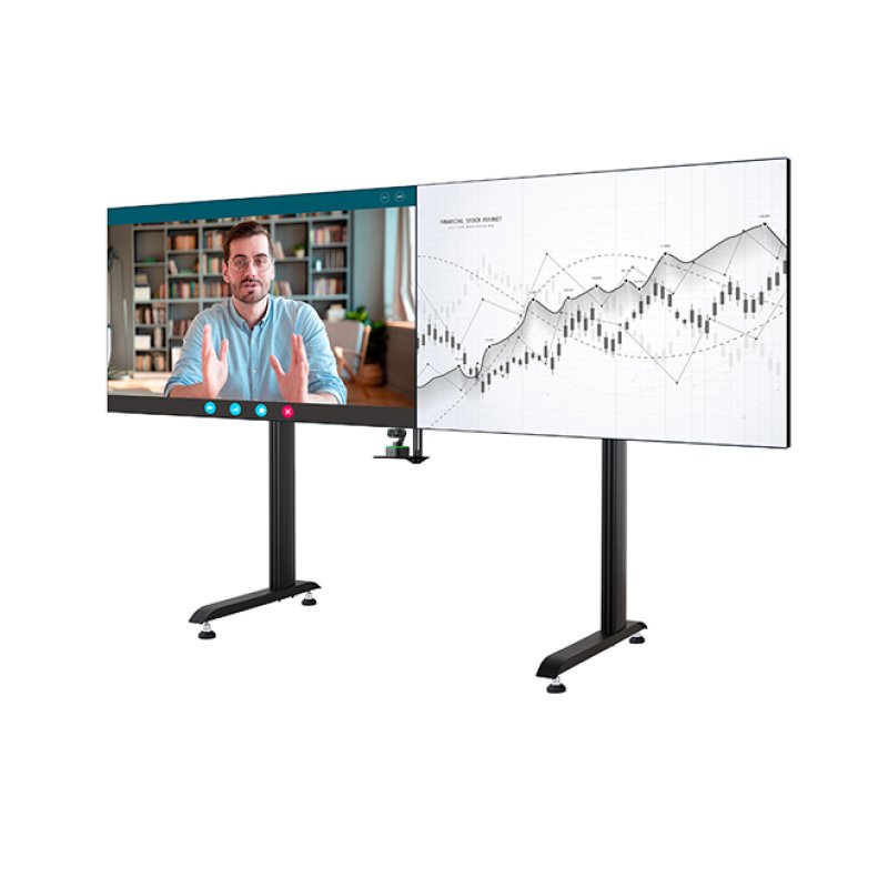B-Tech BT8528 2,18 m (86") Sol Noir