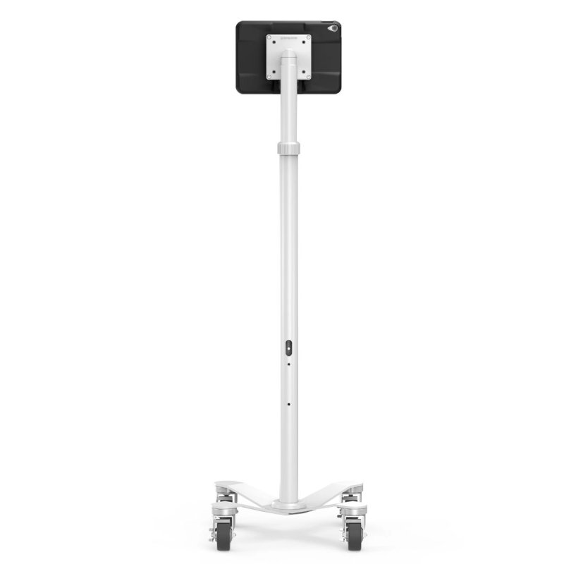 Compulocks iPad 10.9" 10th Gen PowerMove Medical Rolling Cart Black