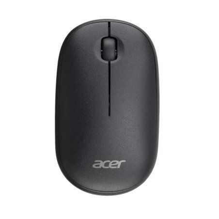 Acer Wireless Bubble Mouse - AMR100 Black (Retail pack) souris Universel Ambidextre RF sans fil Optique 1600 DPI