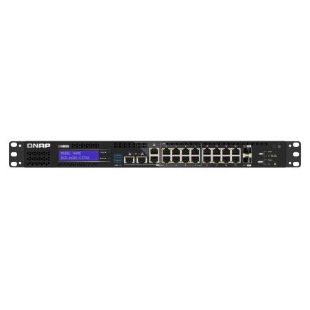 QNAP QGD-1602-C3758-16G network switch Managed L2 2.5G Ethernet (100/1000/2500) Black, Grey