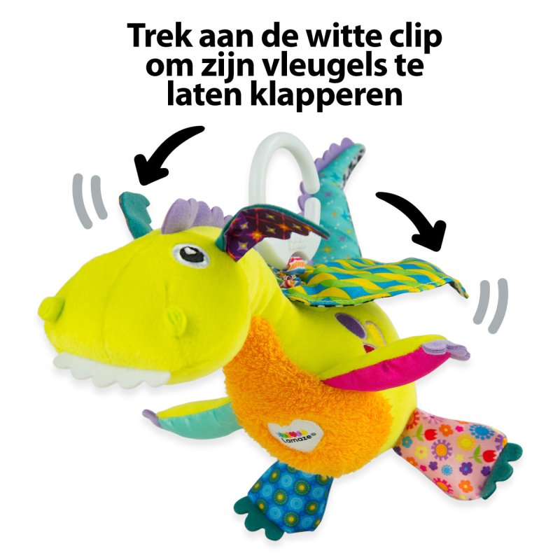 Lamaze - Flip Flap Dragon Rattle (941-275651)