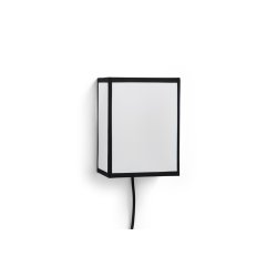 HAY - Ava Square Wall Lamp - H20.5 x W15.5 - White