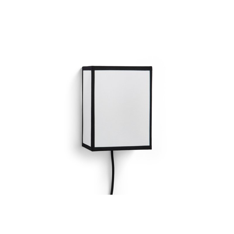 HAY - Ava Square Wall Lamp - H20.5 x W15.5 - White