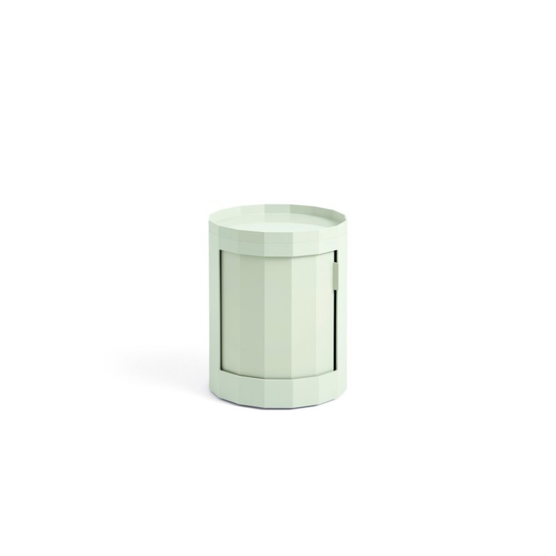 HAY - Facet Cabinet Low 49cm - Soft Mint