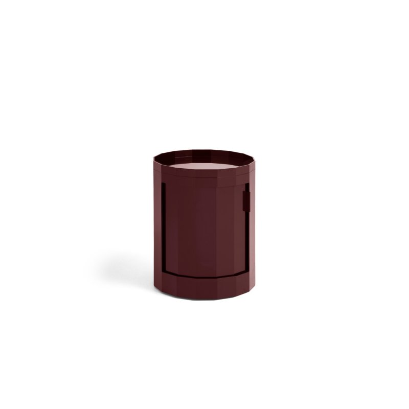 HAY - Facet Cabinet Low 49cm - Burgundy