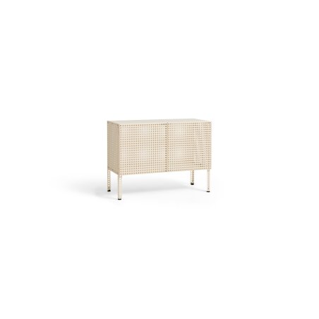 HAY - Perforated Cabinet Floor Small - H 66.5cm - Eggshell