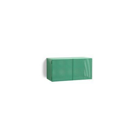 HAY - Perforated Cabinet Wall Small - H 45cm - Soft Jade
