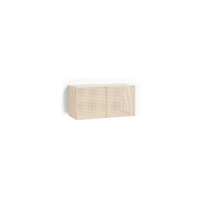 HAY - Perforated Cabinet Wall Small - H 45cm - Eggshell