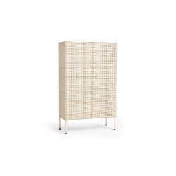 HAY - Perforated Cabinet Floor Large - H 146,5cm - Eggshell