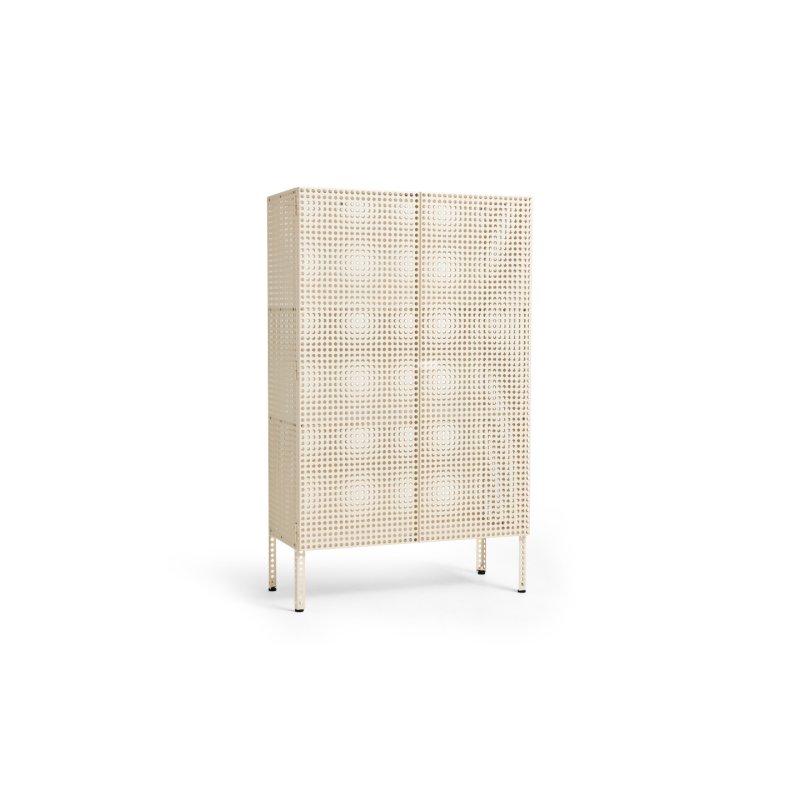 HAY - Perforated Cabinet Floor Large - H 146,5cm - Eggshell