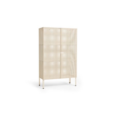 HAY - Perforated Cabinet Floor Large - H 146,5cm - Eggshell