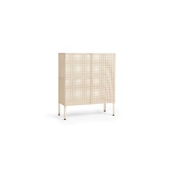 HAY - Perforated Cabinet Floor Medium - H95 cm - Eggshell