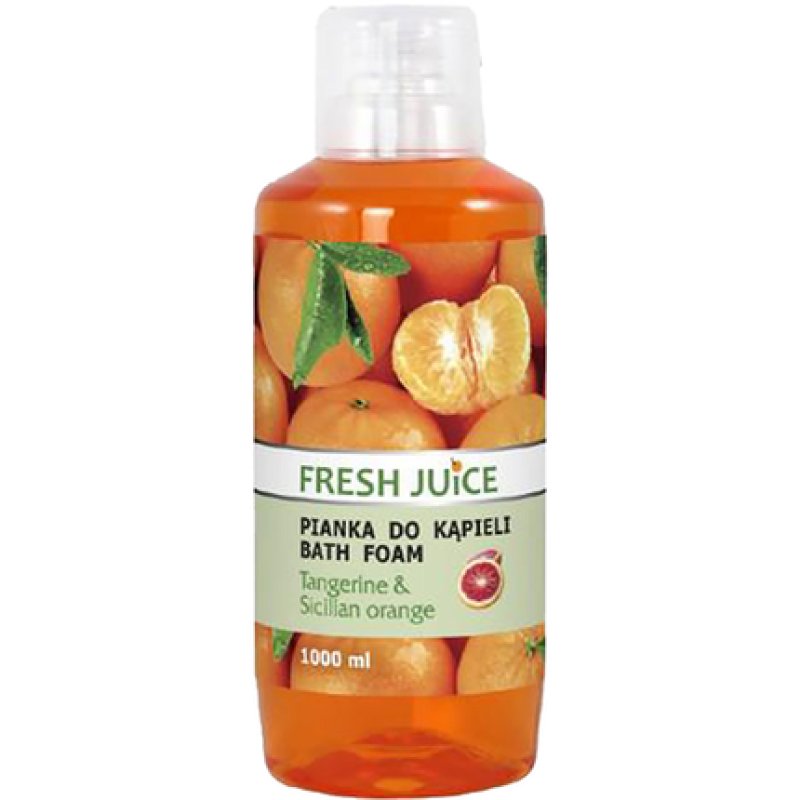 Fresh Juice Bath Foam Mandarin And Sicilian Orange 1000 Ml