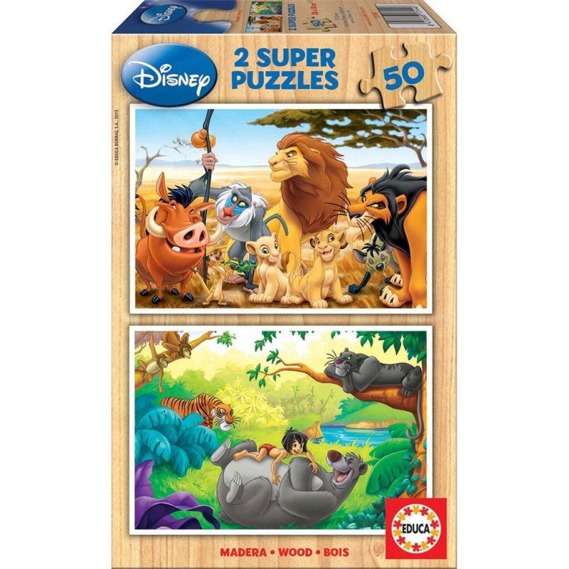 Educa Disney - Puzzles 50 pièces