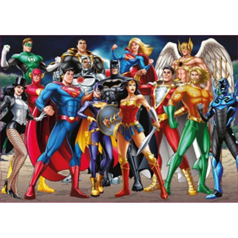 Educa - 500 pcs, Justice League Dc Comics (80-19913)