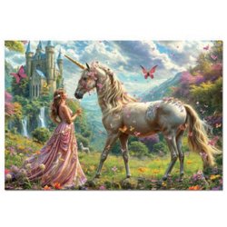 Educa 500 Unicorns And Butterflies (80-20243)