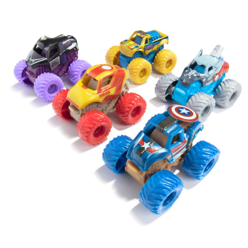 Monster Jam Mini Jams Marvel 5 Pack (6075434)