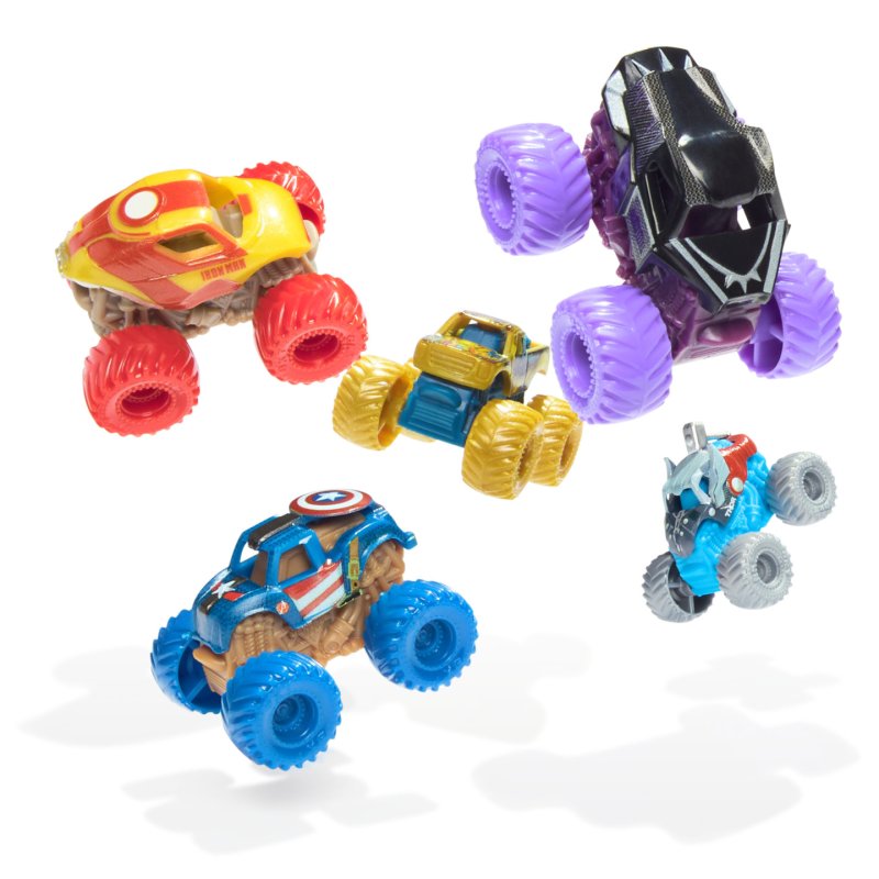 Monster Jam Mini Jams Marvel 5 Pack (6075434)